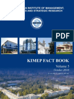 KIMEP Fact Book: Volume 5 (2010)