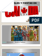 Festivales y Fiestas en Canada