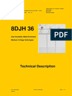 Technical Description: Gas-Insulated, Metal-Enclosed Medium-Voltage Switchgear