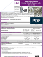 z3T - Dental Cobalt Chrome Alloy (EOS CC SP2)