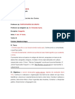 EMEF Lucio Jacinto Dos Santos: I. Plano de Aula: II. Dados de Identificação