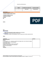 Formato de Área y Secuencia Didáctica. Matematicas de 9