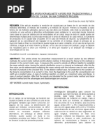 Comparacion Entre Aforo Por Molinete y Aforo Por Trazador para La Medicion Del Caudal en Una Corriente Pequeña - Jeser Esau de Jesus Nij Patzan