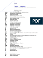 Aviation Abbreviations & Acronyms