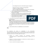 Cuáles Son Las Obligaciones de Los Comerciantes Según El Código de Comercio