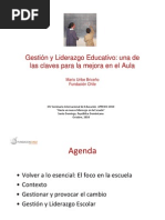 Gestion y Liderazgo Educativo - Dr. Mario Uribe