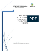 Reporte Final Modelo Satd Proyecto Misicuni