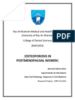 Osteoporosis in Postmenopausal Women