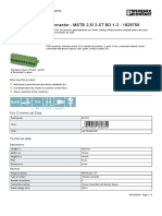 Printed-Circuit Board Connector - MSTB 2,5/ 2-ST BD:1-2 - 1829756