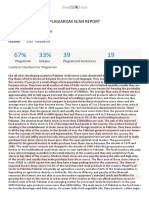 Plagiarism Scan Report: Plagiarism Unique Plagiarized Sentences Unique Sentences Content Checked For Plagiarism