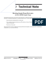 Technical Note: Resetting Sample Pump Electronics