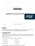 Lec-3 Sorting (Bubble, Insertion, Selection)