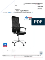 Silla Respaldo Alto Malla Negra - Asenti - 2457709