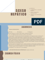 Caso Clínico de ABSCESO HEPATICO PIÓGENO