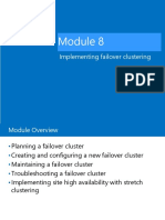 Implementing Failover Clustering