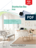 Fresh Air Disinfection Box To Fight Virus