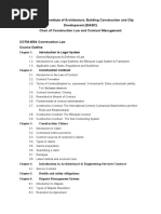 Cont. Law Course Outline