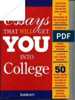 Essays That Will Get You Into College