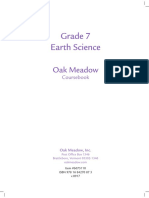 Grade 7 Earth Science: Oak Meadow