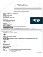 Safety Data Sheet: 1 Identification