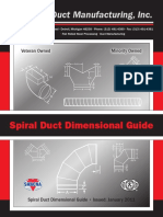 SET Duct Manufacturing, Inc.: Spiral Duct Dimensional Guide