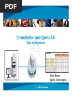 Series 1 ChemStation and Open Lab - Data To Decisions PDF