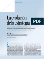 Evolucion - Estrategia - Planellas 2016