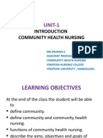 Communty Health Nursing