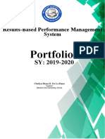 Portfolio: Results-Based Performance Management System