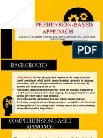 Heidi M. Ladignon-Comprehension-based Approach