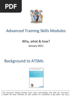 Advanced Training Skills Modules: Why, What & How?