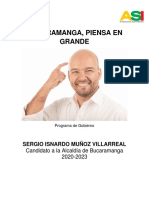 Programa de Gobierno Sergio Isnardo