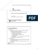 Microprocessor Systems: Lecture 1: Course Overview Digital Logic Review