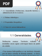 Unidad 1 Hidrologia Superficial