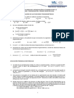 Listados de Ejercicios de Trigonometría PDF