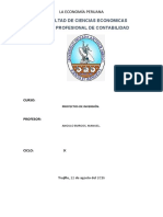 Ensayo de La Economia Peruana