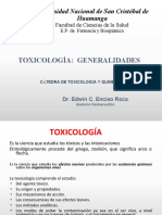 Generalidades de La Toxicologia PDF