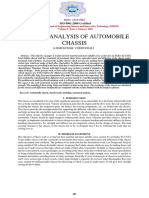 Design & Analysis of Automobile Chassis: ISO 9001:2008 Certified