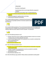 Chapter 3 - Overview of Accounting Analysis