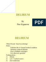 Delirium: by Pius Kigamwa