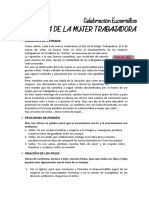 Eucaristía Día de La Mujer Trabajadora PDF