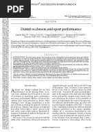 Dental Occlusion and Sport Performance: Review