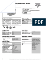 Switching Power Supply Redundant Module