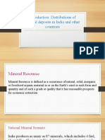 Introduction: Distributions of Mineral Deposits in India and Other Countries