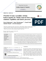 Potential of Nano Crystalline Calcium Hydroxyapatite For T - 2017 - Arabian Jour