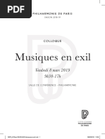 Musique en Exil