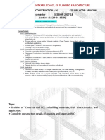 LECTURE 1 RCC Column N Beam Construction