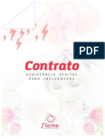 Contrato Modelo para Influencer PDF