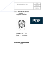 03-PGA - 01 - R08 Guia Programadora 6ta Semana Segundo Trimestre Sociales Sexto