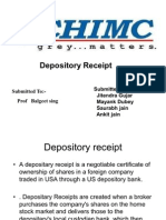 Depository Receipts